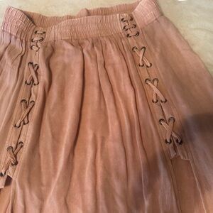 Blush Pink Ruched Top